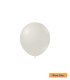 5" Dusty White 264 Rocca Decorator Line Latex Balloons bag of 100pcs