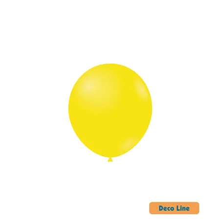 5" Lemon Yellow 203 Rocca Decorator Line Latex Balloons bag of 100pcs