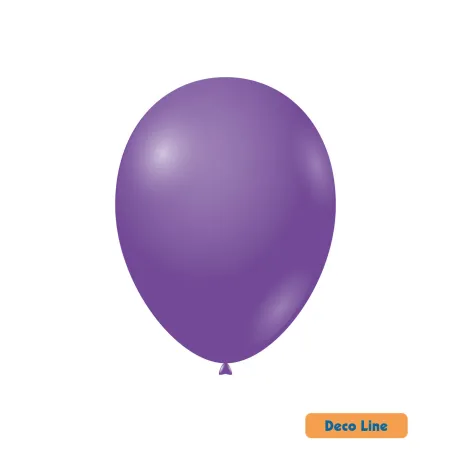 12" Deep Lavender 256 Rocca Decorator Line Latex Balloons bag of 50pcs
