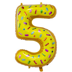 34" Number 5 Candy bag of 1pc