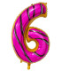 34" Number 6 Candy bag of 1pc