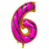 34" Number 6 Candy bag of 1pc
