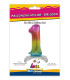 30" Number 1 Rainbow bag of 1pc