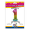 30" Number 1 Rainbow bag of 1pc