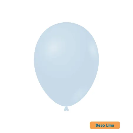 12" Powder Blue 223 Rocca Decorator Line Latex Balloons bag of 50pcs