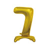 30" Standing Number 7 Gold bag of 1pc