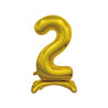 30"Standing Number 2 Gold bag of 1pc