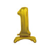 30" Standing Number 1 Gold bag of 1pc