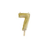 14" Number 7 Champagne bag of 1pc