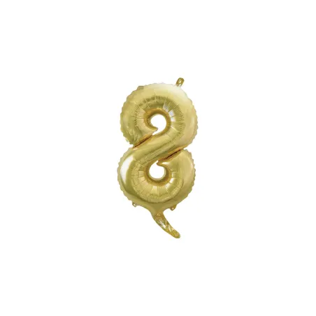 14" Number 8 Champagne bag of 1pc