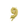14" Number 9 Champagne bag of 1pc