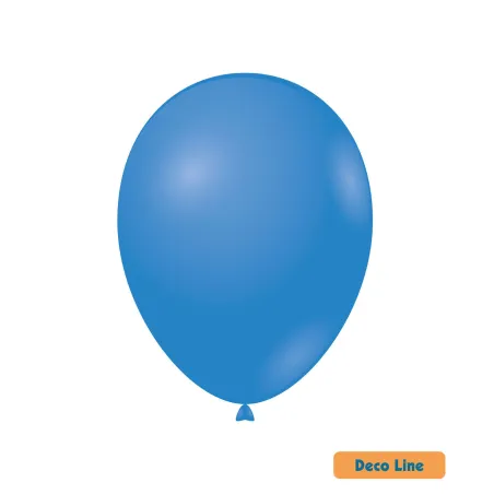 12" Cobalt Blue 213 Rocca Decorator Line Latex Balloons bag of 50pcs