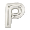40" Letter P Silver bag of 1pc