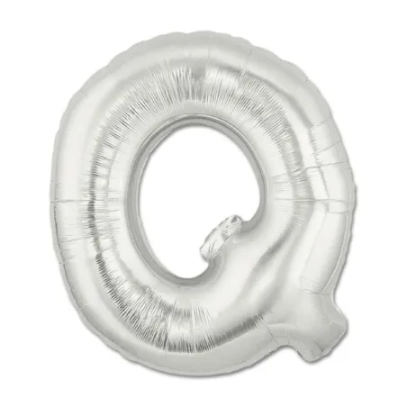 40" Letter Q Silver bag of 1pc