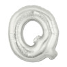 40" Letter Q Silver bag of 1pc
