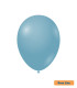 12" Steel Blue 254 Rocca Decorator Line Latex Balloons bag of 50pcs