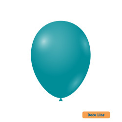12" Ocean Blue 253 Rocca Decorator Line Latex Balloons bag of 50pcs