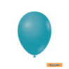 12" Turquoise 222 Rocca Decorator Line Latex Balloons bag of 50pcs
