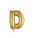 14" Letter D Gold bag of 1pc