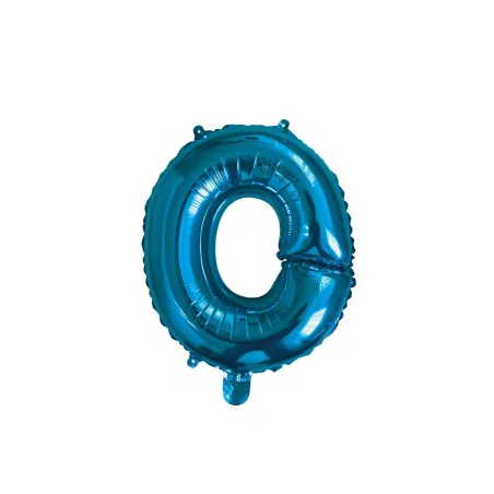 14" Letter O Blue bag of 1pc