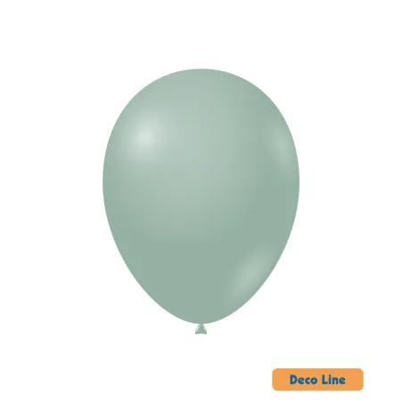 12" Dusty Green 259 Rocca Decorator Line Latex Balloons bag of 50pcs