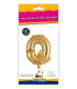 14" Letter Q Gold bag of 1pc