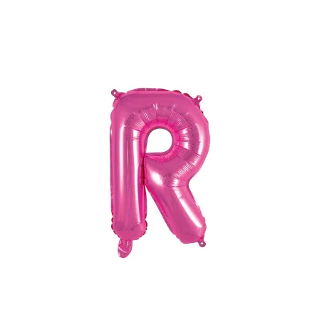 14" Letter R Fuchsia bag of 1pc