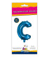 14" Letter C Blue bag of 1pc
