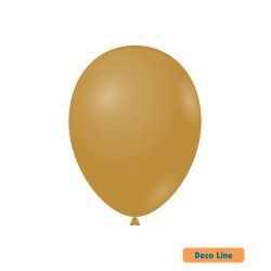 12" Mocha Brown 209 Rocca Decorator Line Latex Balloons bag of 50pcs