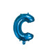 14" Letter C Blue bag of 1pc