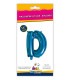 14" Letter D Blue bag of 1pc