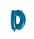 14" Letter D Blue bag of 1pc