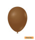 12" Cocoa 237 Rocca Decorator Line Latex Balloons bag of 50pcs