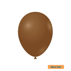12" Cocoa 237 Rocca Decorator Line Latex Balloons bag of 50pcs