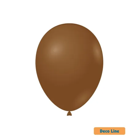 12" Cocoa 237 Rocca Decorator Line Latex Balloons bag of 50pcs