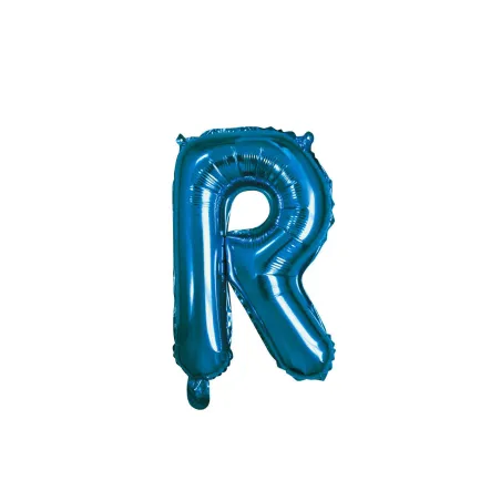 14" Letter R Blue bag of 1pc
