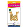 14" Letter W Gold bag of 1pc