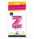14" Letter Z Fuchsia bag of 1pc