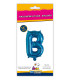 14" Letter B Blue bag of 1pc