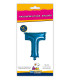 14" Letter T Blue bag of 1pc