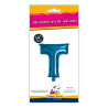 14" Letter T Blue bag of 1pc