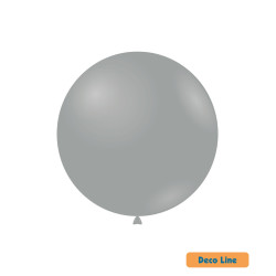 18" Anthracite Grey 215 Rocca Decorator Line Latex Balloons bag of 20pcs