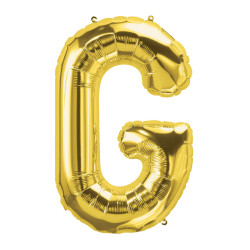 40" Letter G Gold bag of 1pc