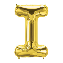 40" Letter I Gold bag of 1pc