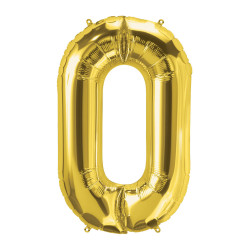 40" Letter O Gold bag of 1pc
