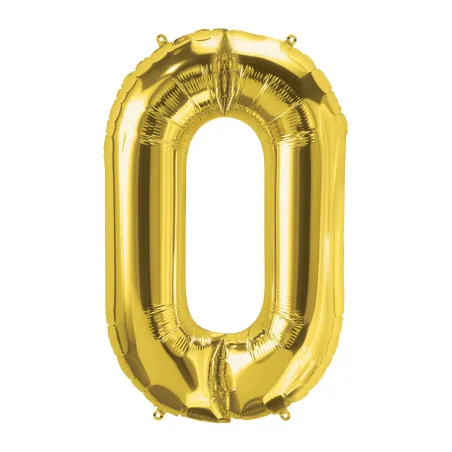 40" Letter O Gold bag of 1pc