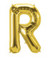 40" Letter R Gold bag of 1pc