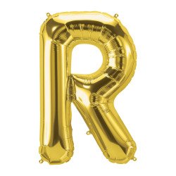 40" Letter R Gold bag of 1pc