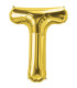 40" Letter T Gold bag of 1pc