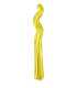 Mylar Kurly Zig Zag Gold MiniShape 14" pack 5pcs